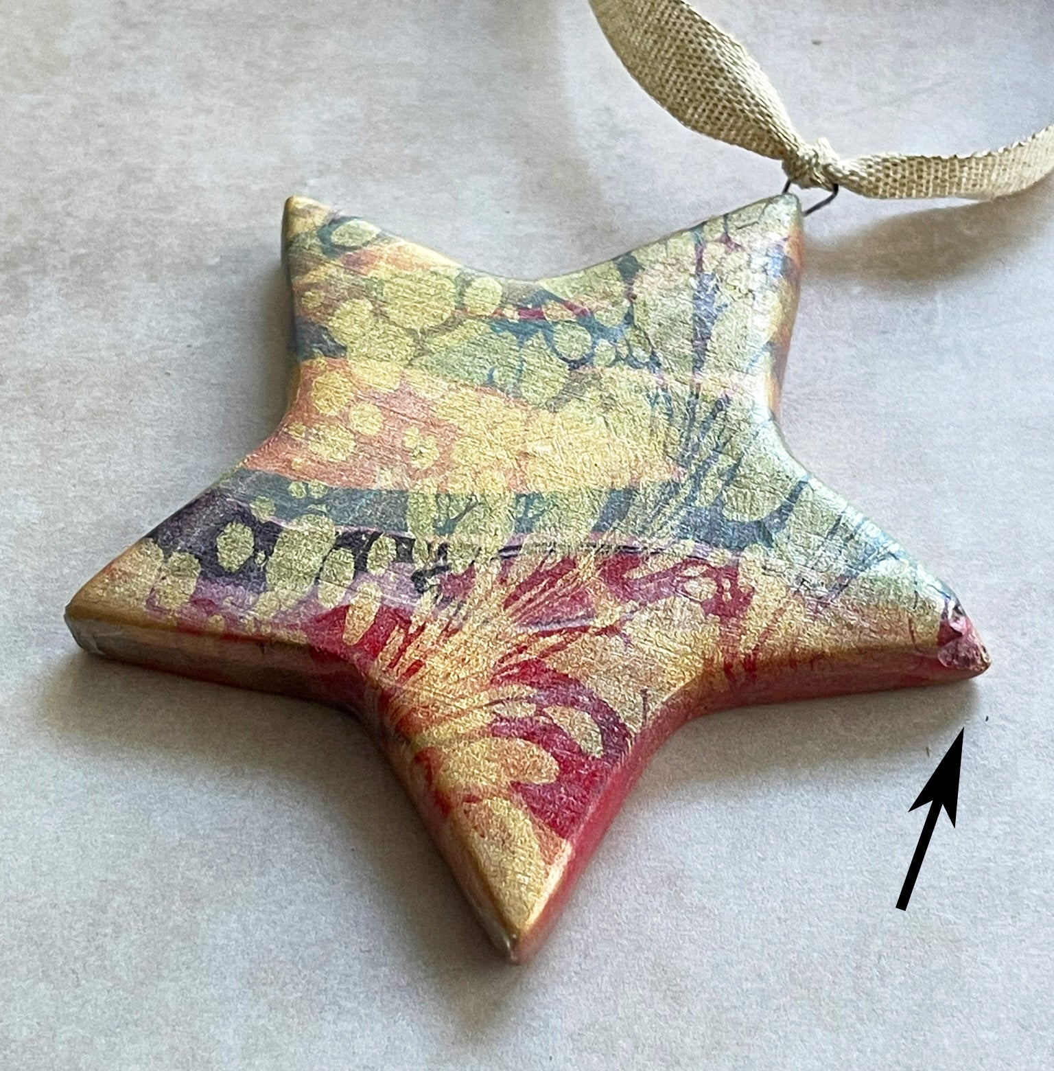 Merry Marbled Ceramic Start (Charmingly Irregular) OUT OF STOCK