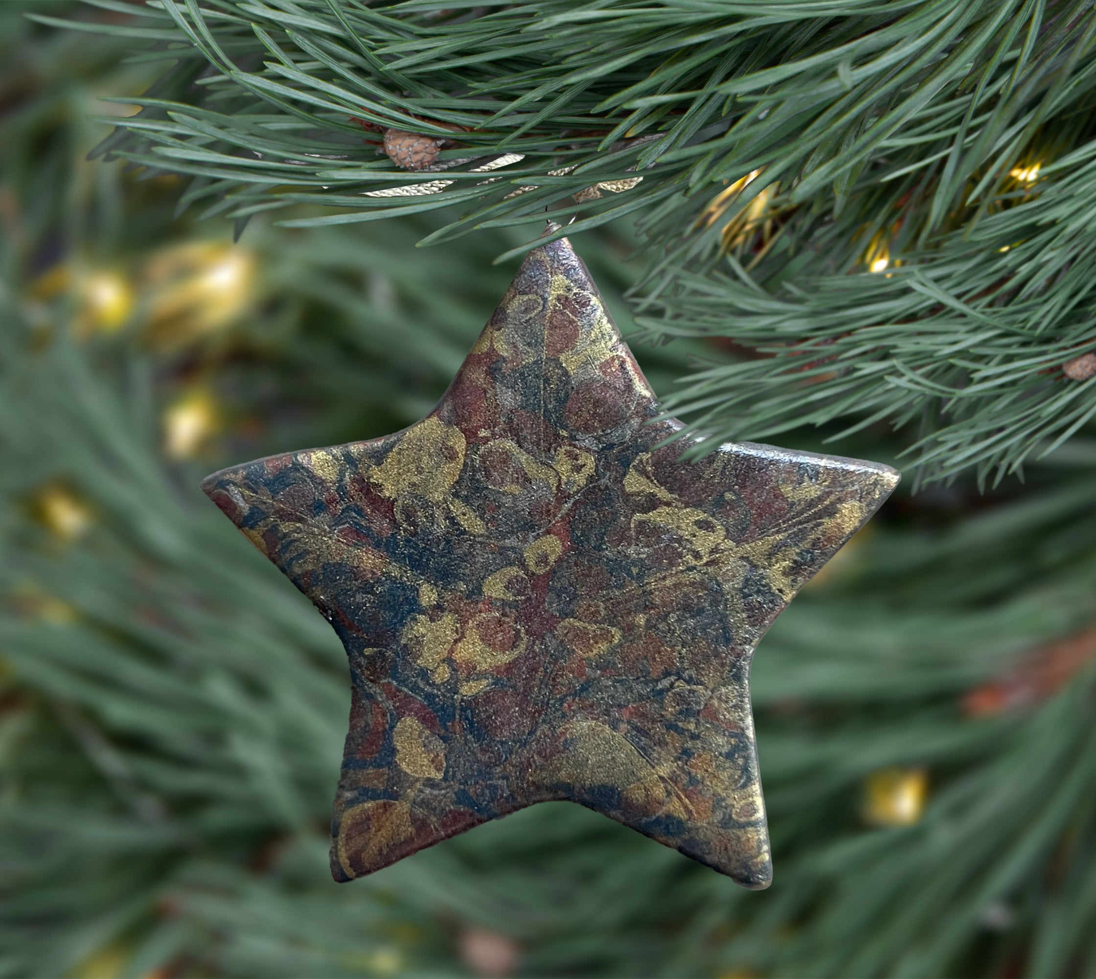 Starry Night Ceramic Star