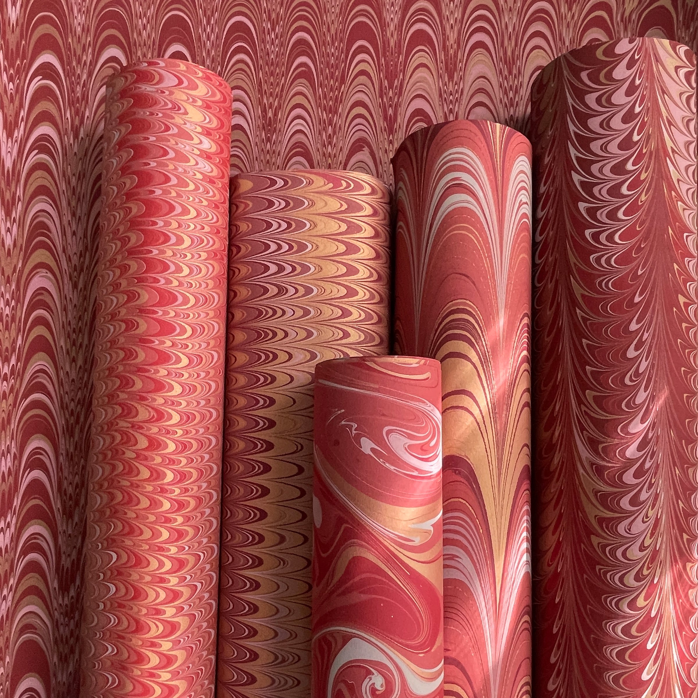 Crimson Luster (Set of 6)