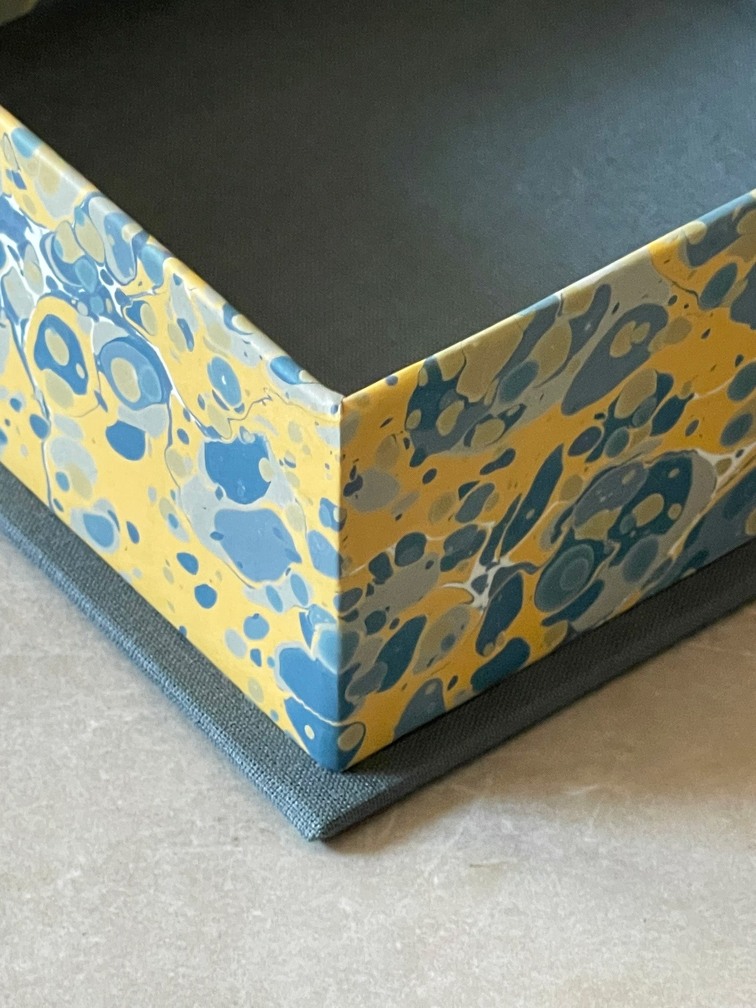 Golden Cornflower Decorative Tray