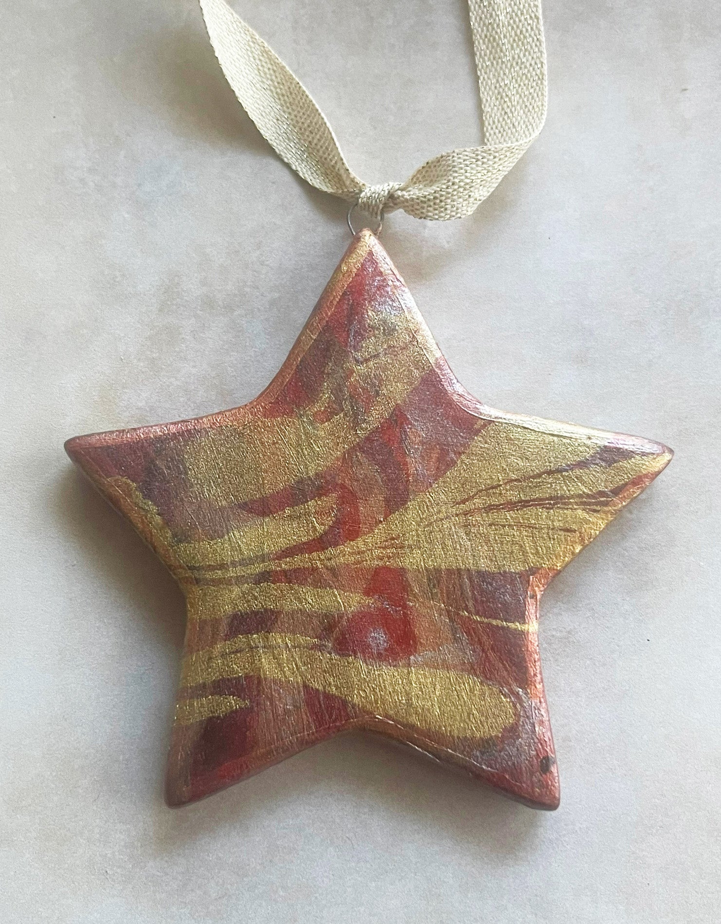 Moonlit Magic Ceramic Star (Charmingly Irregular)