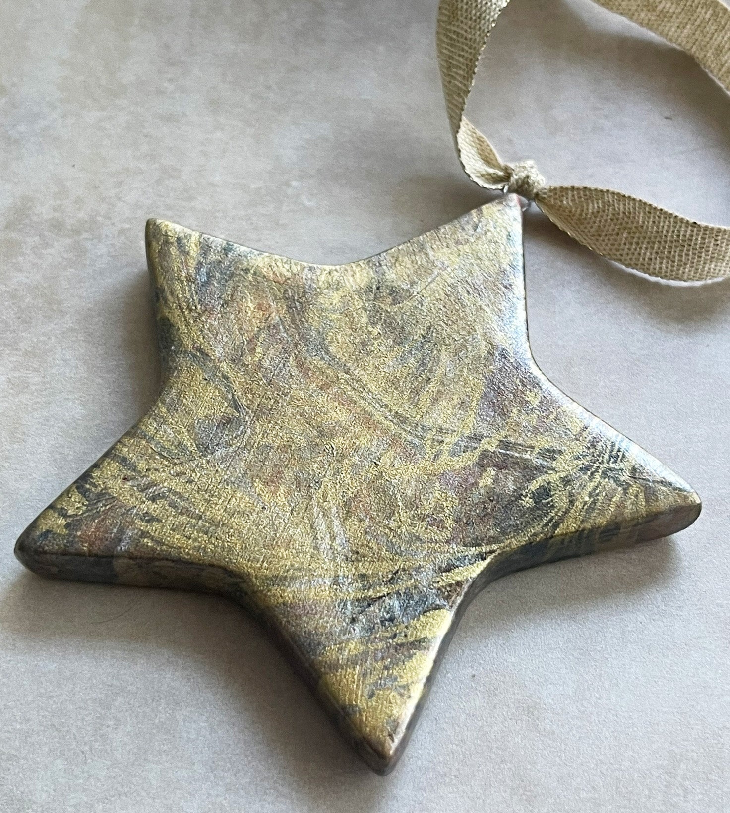 Starry Night Ceramic Star