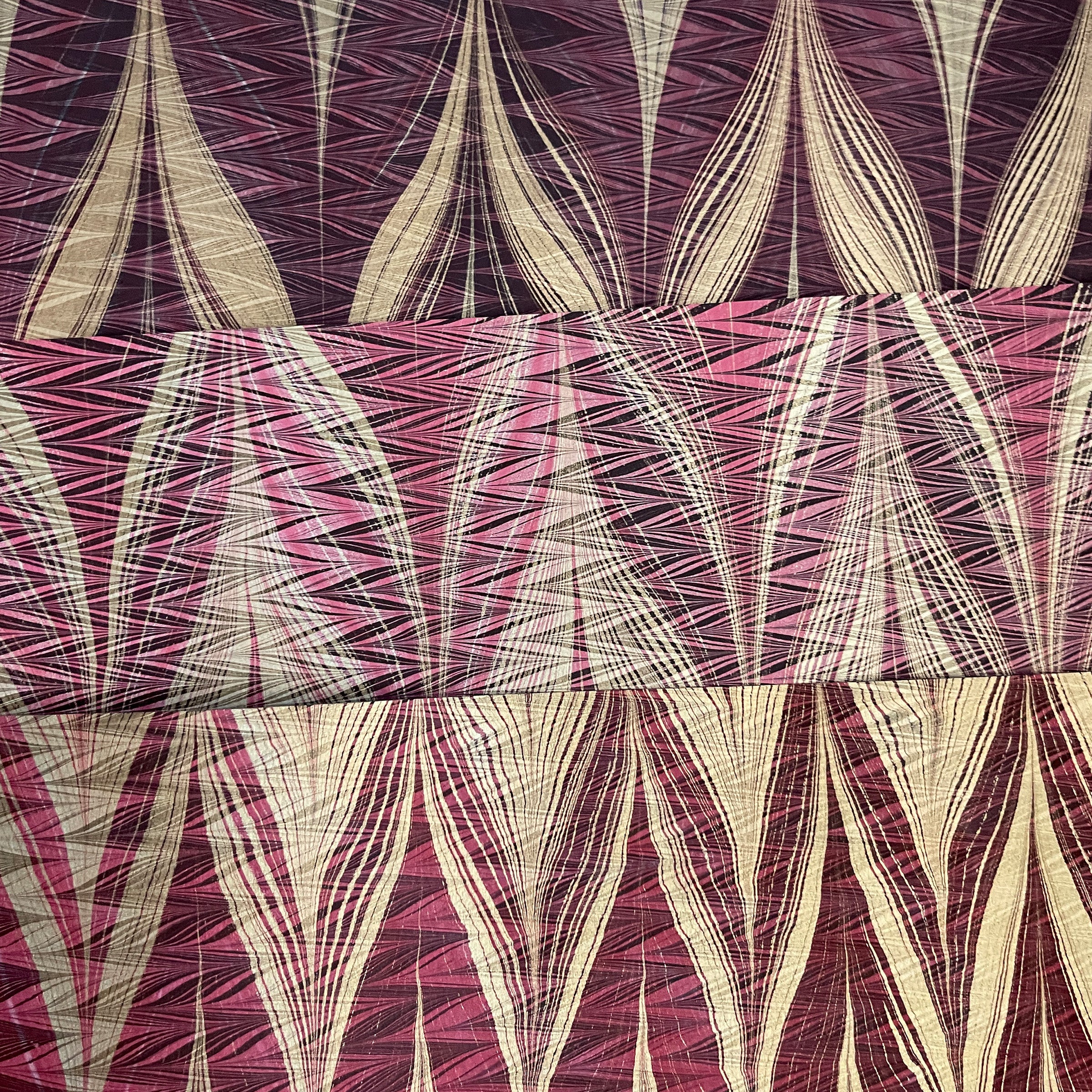 Oversized Gold Chevron (Remnant Set of 3) xxxx